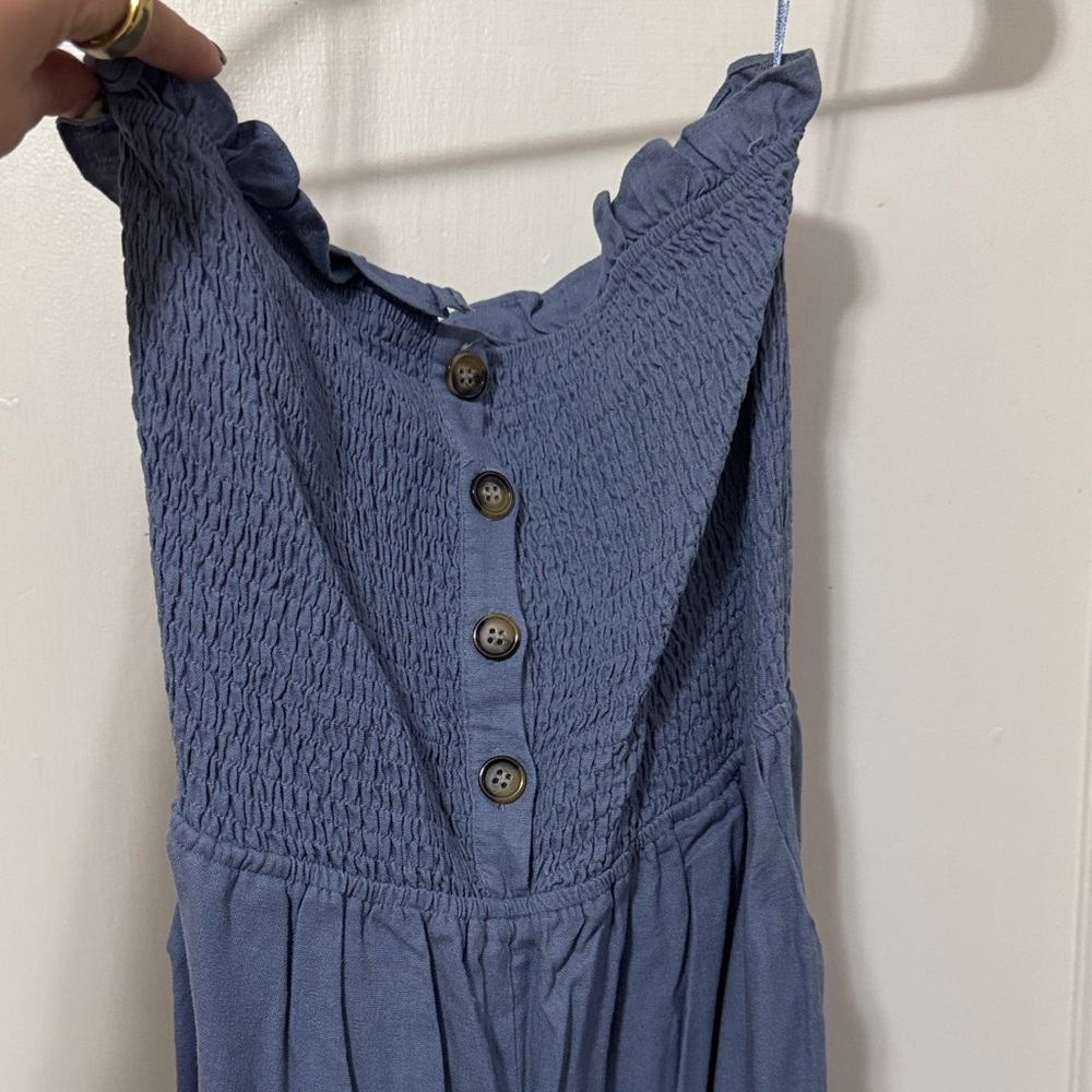 Strapless jumpsuit